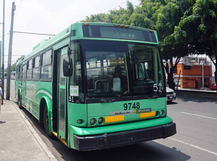 STE MASA Mitsubishi trolleybus 9748